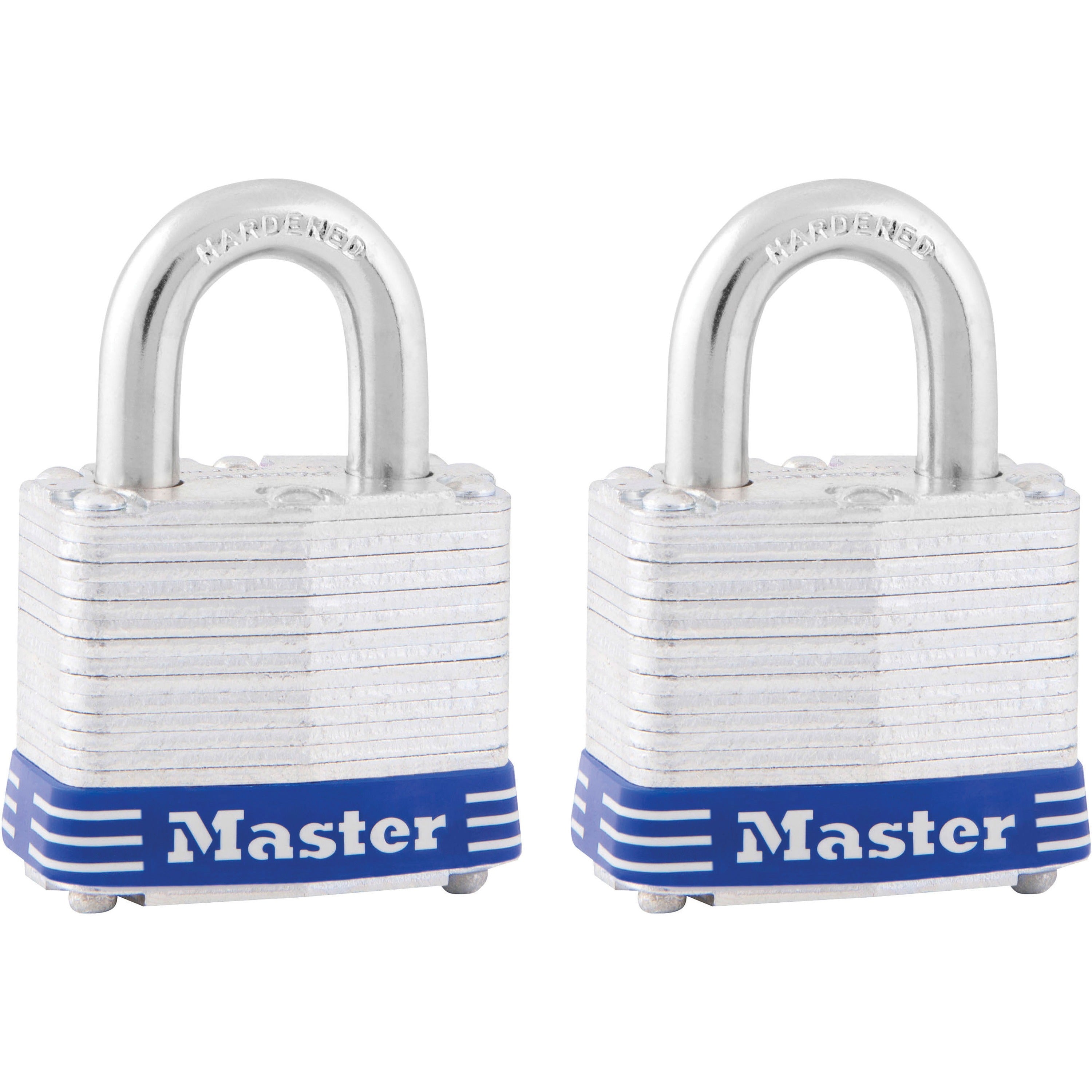 Master Lock High Security Padlock - Keyed Alike - 0.28" Shackle Diameter - Cut Resistant, Pick Proof, Rust Resistant - Steel - Silver - 1 Pack
