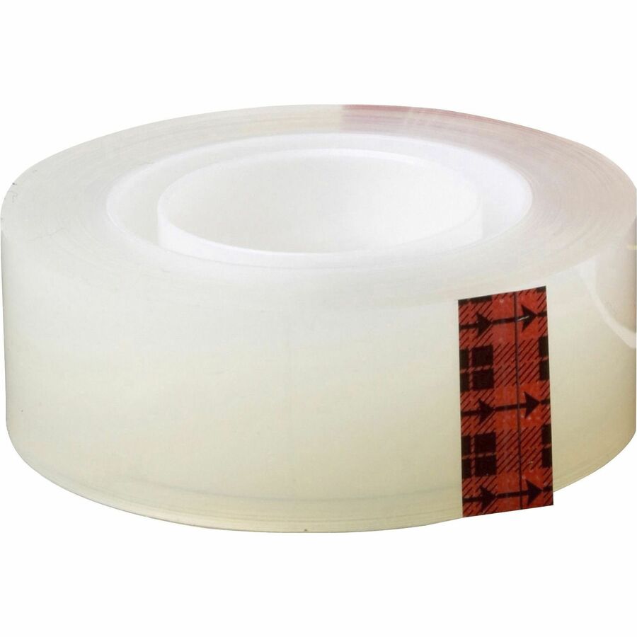 Scotch Transparent Tape - 3/4"W - 27.78 yd Length x 0.75" Width - 1" Core - Clear - Moisture Resistant, Stain Resistant, Long Lasting - For Mending, Packing, Multipurpose, Wrapping, Label Protection - 6 / Pack