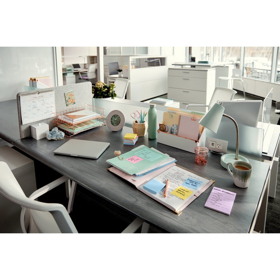 Post-it&reg; Notes Cabinet Pack - 1620 - 3" Flag/Note Width x 3" Flag/Note Length - Square - 90 Sheets per Pad - Unruled - Canary Yellow - Paper - Self-adhesive, Repositionable - 1 Pack