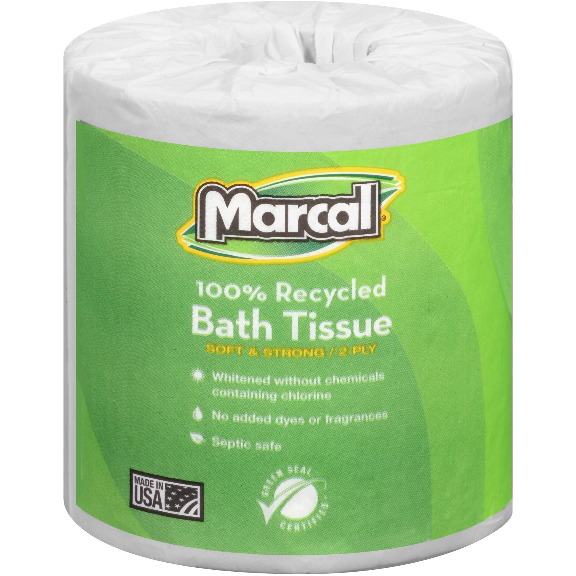2 Ply - 336 Sheets/Roll - White - 48 / Carton