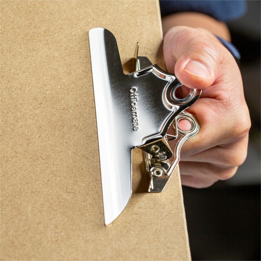 Officemate 83100 Letter Size Wood Clipboard, 9" x 12 .5" ,Recycled Hardboard