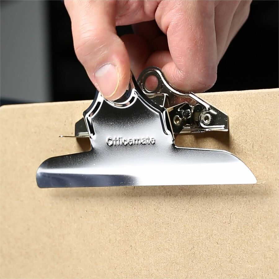 Officemate 83100 Letter Size Wood Clipboard, 9" x 12 .5" ,Recycled Hardboard