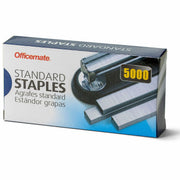 Standard - 1/4" Leg - Holds 20 Sheet(s) - Chisel Point - 210 Per Strip - 5000 / Box