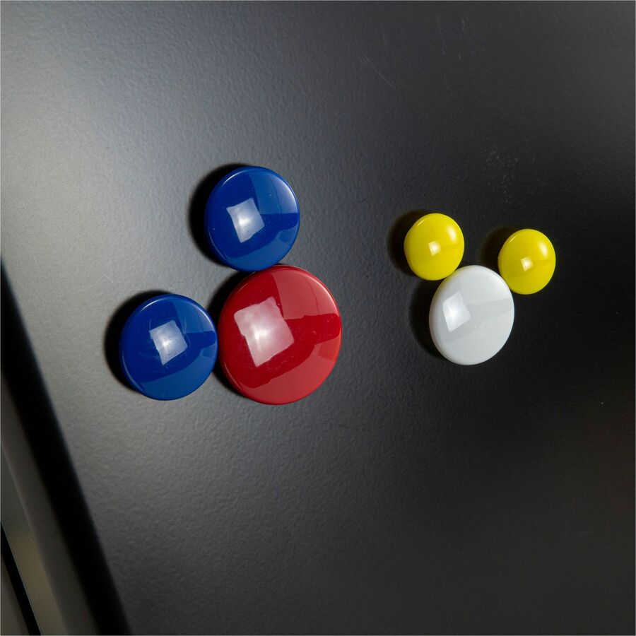 30 x Magnet Shape - Red, Yellow, White, Blue, Green - Magnet - 30 / Pack