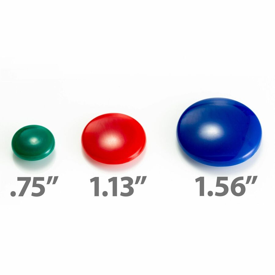 30 x Magnet Shape - Red, Yellow, White, Blue, Green - Magnet - 30 / Pack