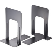 9" Height x 5.87" Width x 8.18" Depth - Desktop - Non-skid Base, Chip Resistant, Non-slip, Scratch Resistant - Enamel - Black - Steel - 1 Pair