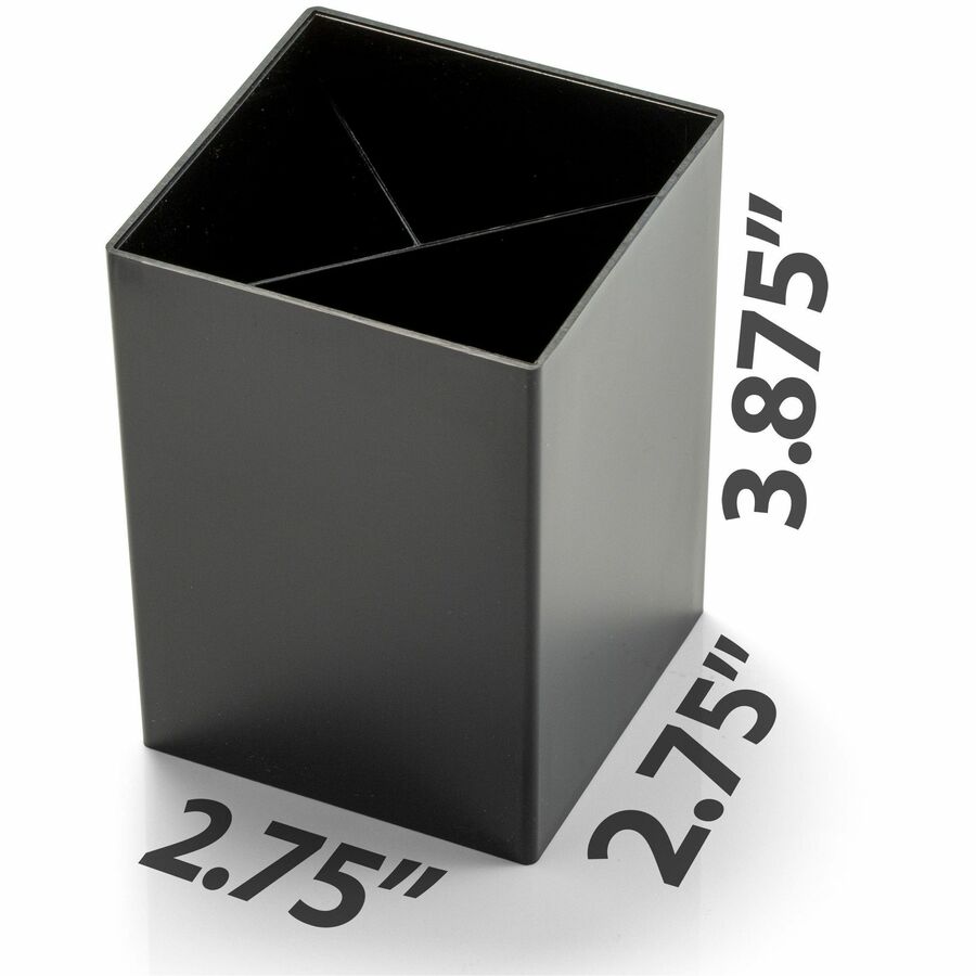 Officemate 3-Compartment Pencil Cup