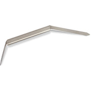 Standard - 2.8" Length - 2" Size Capacity - Silver - Steel - 100 / Box