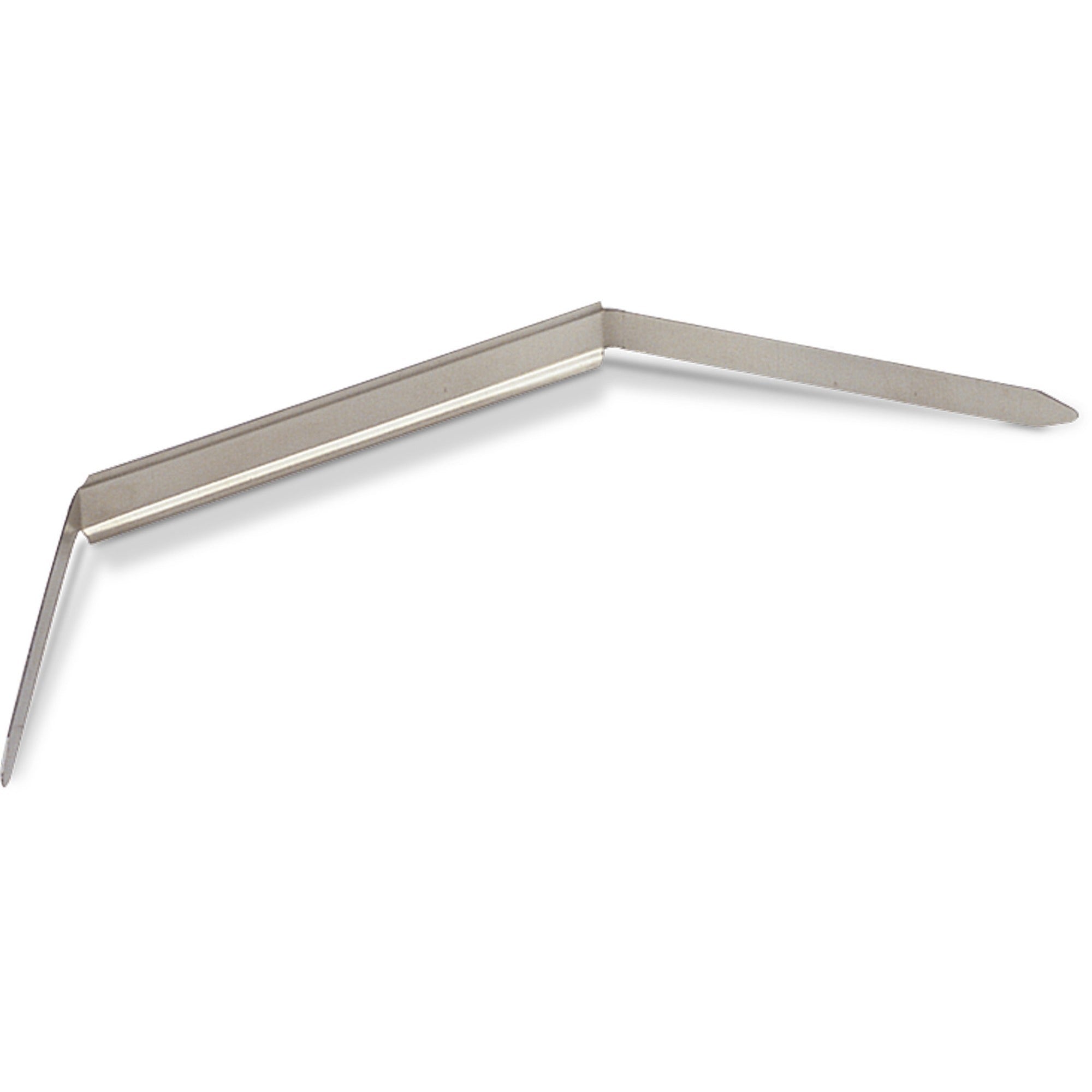 Standard - 2.8" Length - 2" Size Capacity - Silver - Steel - 100 / Box