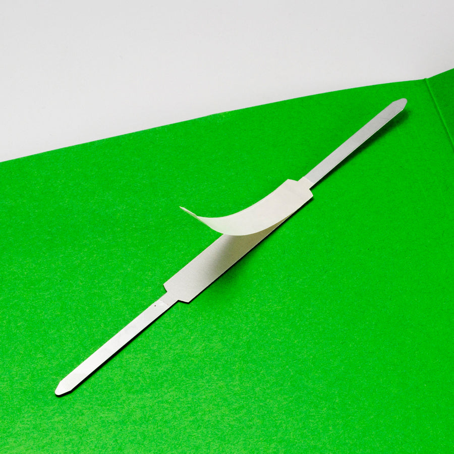 2.8" Length - 2" Size Capacity - Silver - Steel - 100 / Box