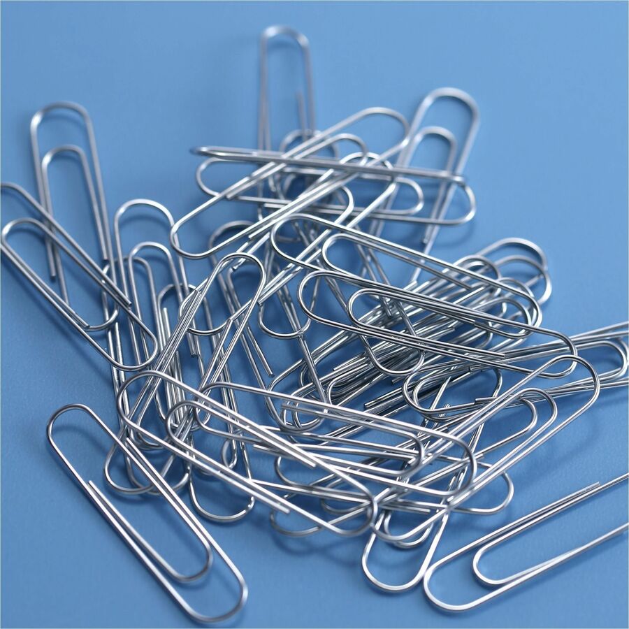 Paper Clips, Giant Gem, 100 Per Box, 10 Boxes