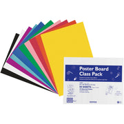 Board and Banner - 22" Width x 28" Length - Assorted - 50 / Carton