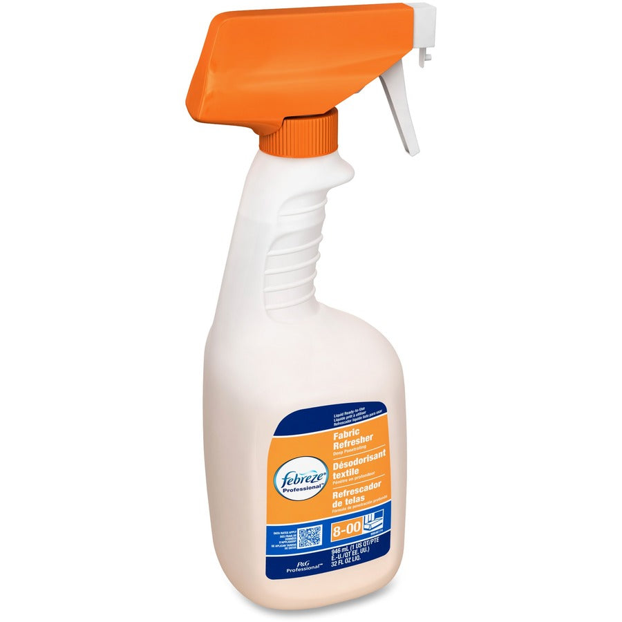 Febreze Fabric Refresher Spray - Spray - 32 fl oz (1 quart) - Fresh Scent - 8 / Carton - White