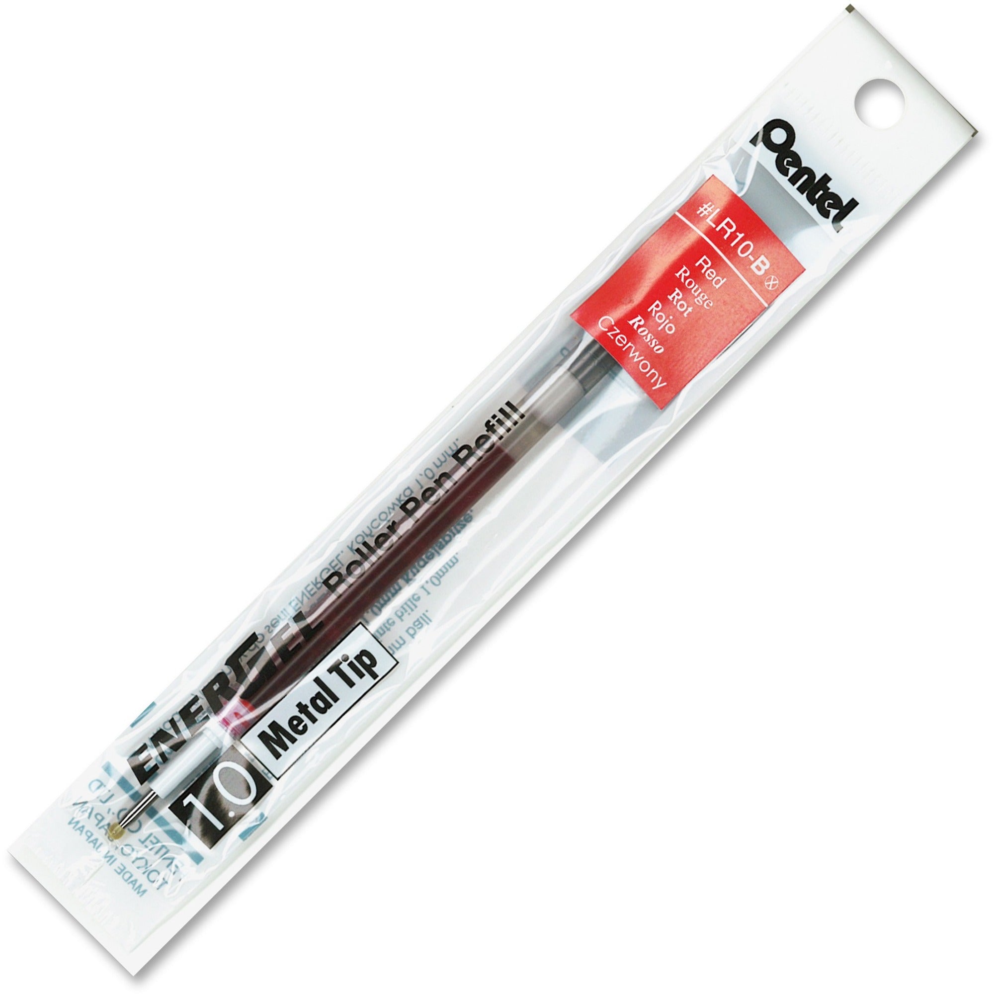 1 mm , Bold Point - Red Ink - 1 Each