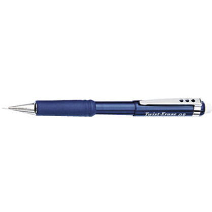 Pentel Twist-Erase III Mechanical Pencils - 0.9 mm Lead - #2 - Refillable - Blue Barrel - 1 Each