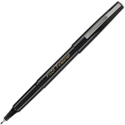 Pilot Marker Pens - 0.7 mm Fine Pen Point - Black Ink - Black Barrel - Acrylic Fiber Tip - Writing - 1 Each