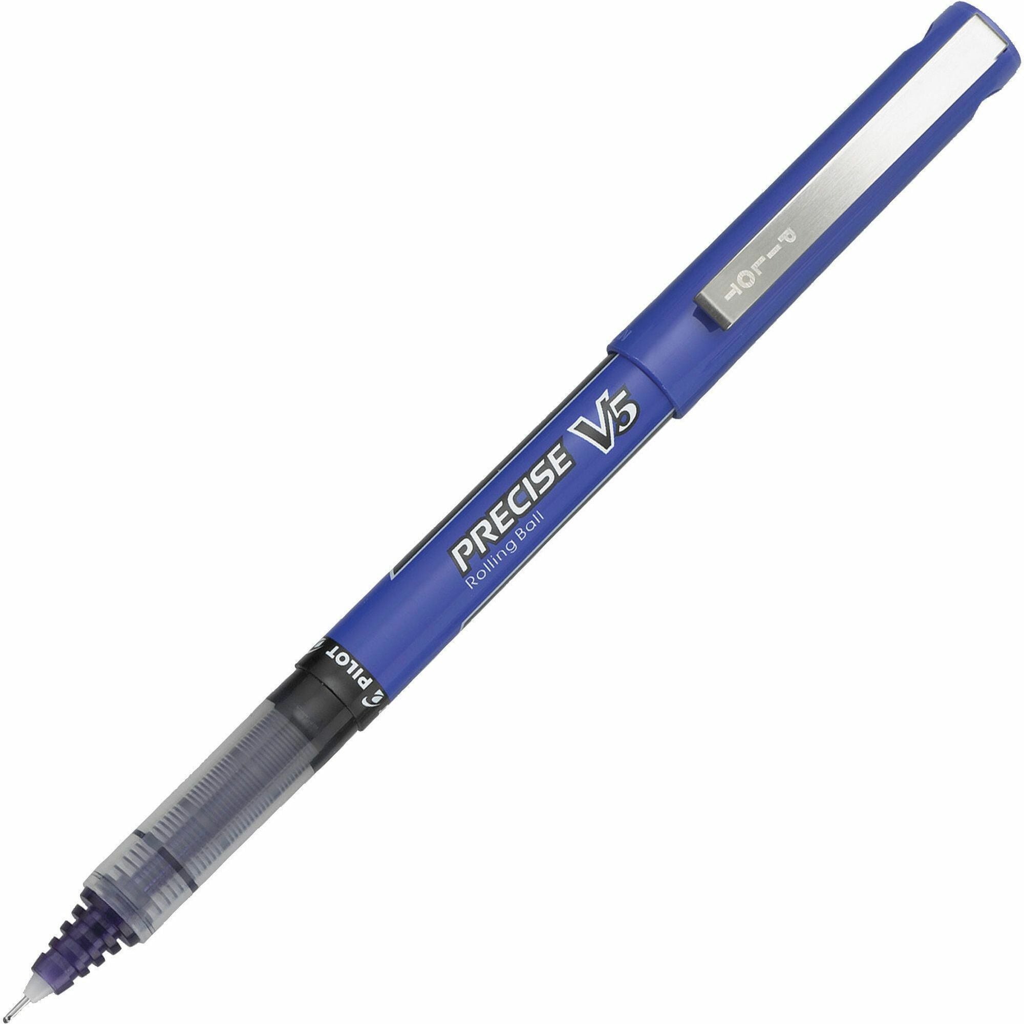 0.5 mm Extra Fine Pen Point - Purple Ink - Purple Plastic Barrel - Writing - 1 Dozen