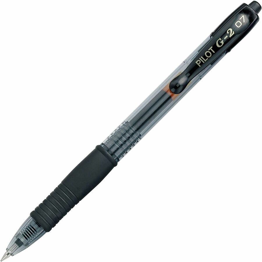 G2 Premium Gel Ink Retractable Pen - 0.7 mm Fine Pen Point - Refillable - Retractable - Black Ink - Gel-based - Translucent Barrel - 1 Each