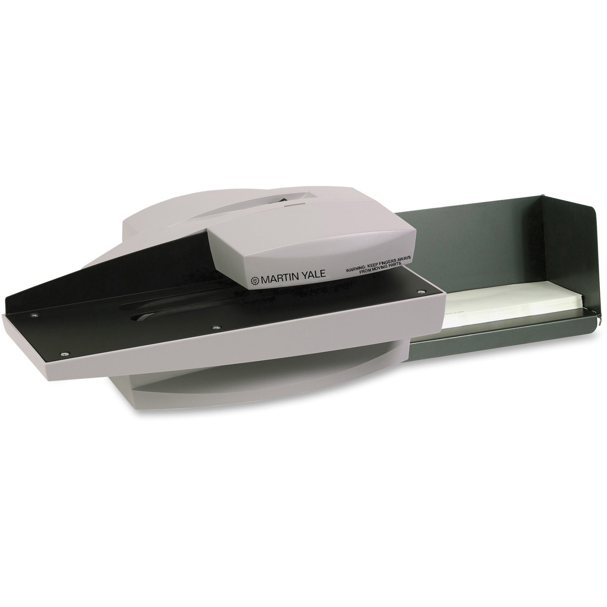 7000 Envelops per Hour - Desktop - Gray - Non-skid Feet - 1 Each