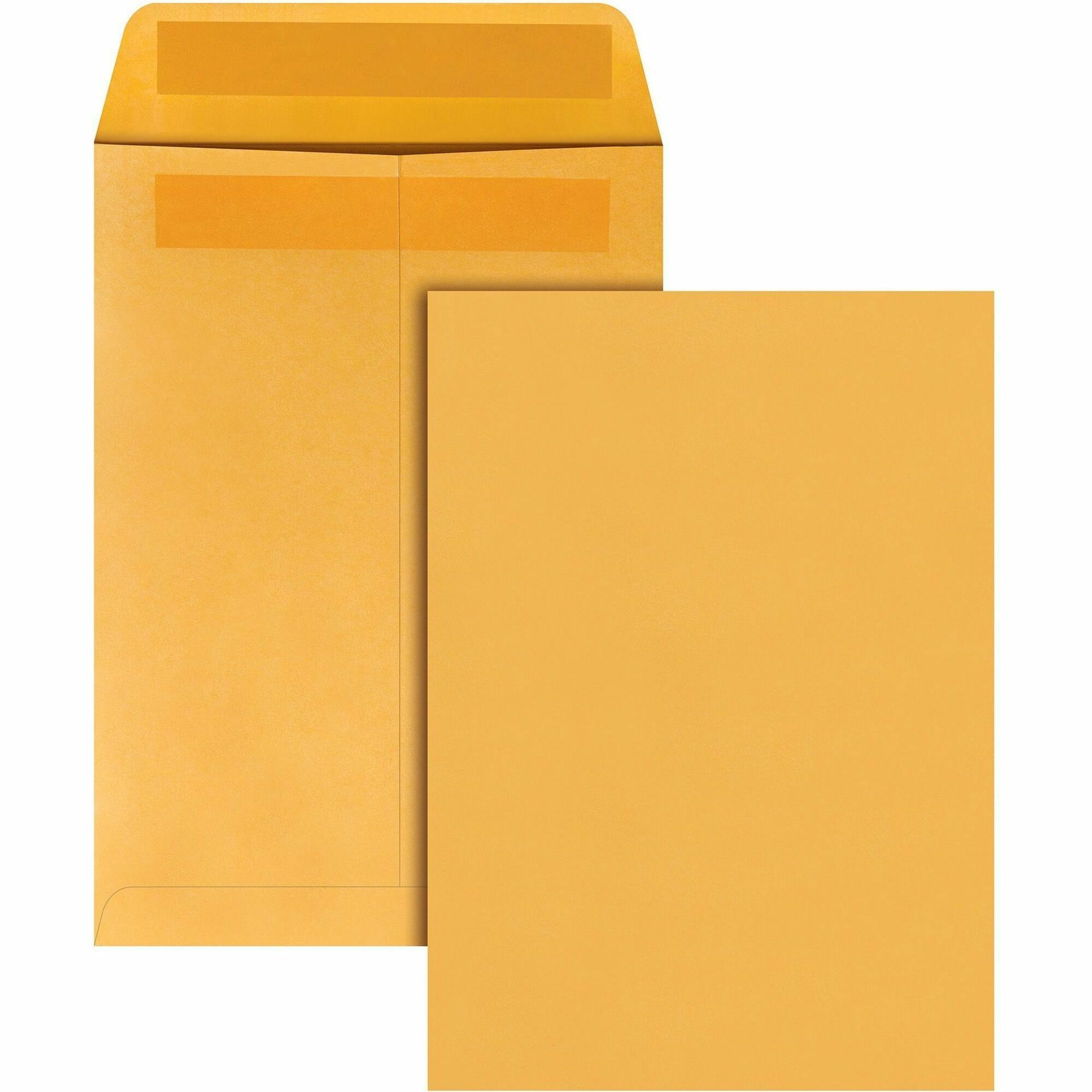 Catalog - #6 - 7 1/2" Width x 10 1/2" Length - 28 lb - Self-sealing - Kraft - Kraft - 250 / Box