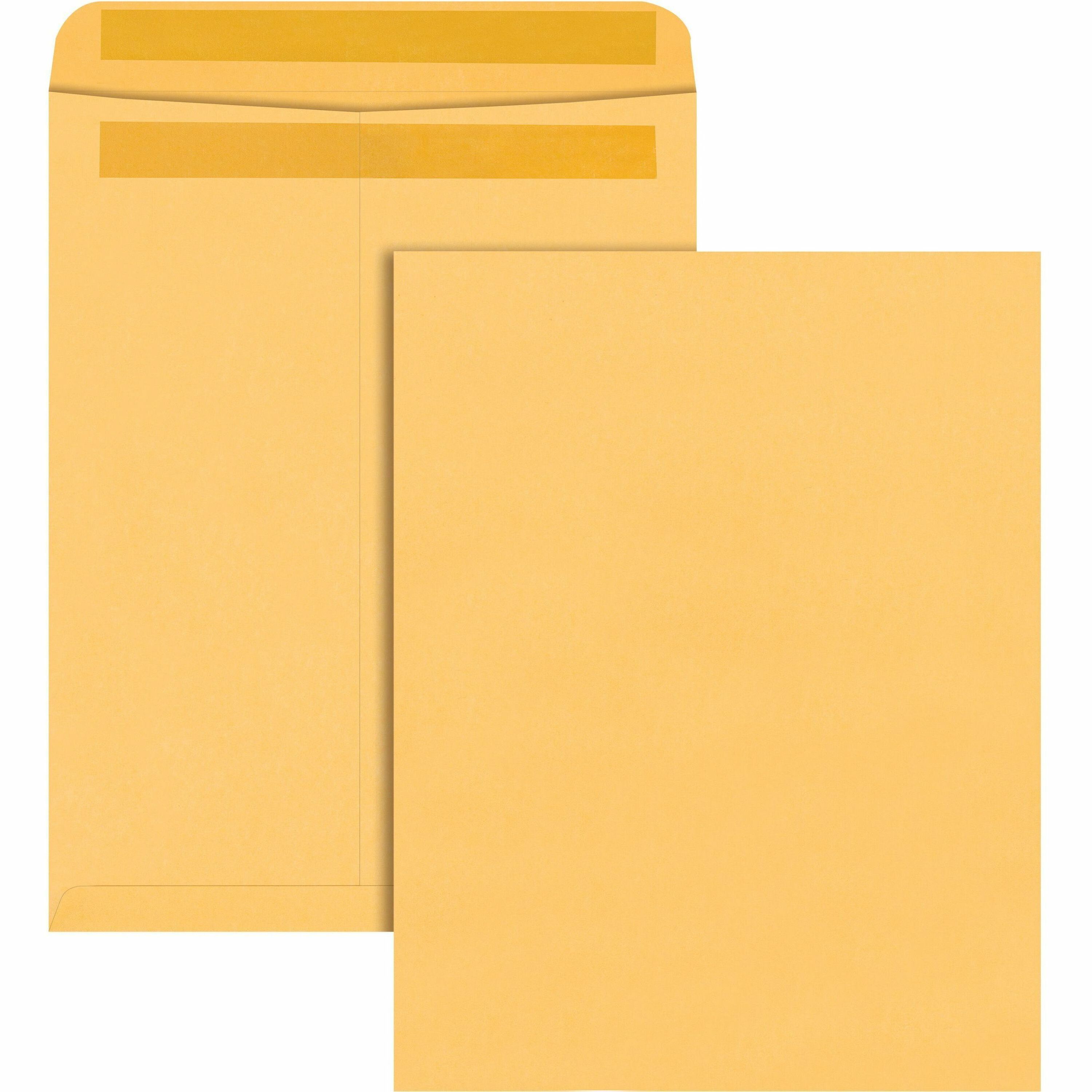 Catalog - #5-1/2 - 12" Width x 15 1/2" Length - 28 lb - Self-sealing - Kraft - Kraft - 100 / Box