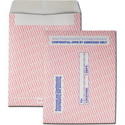 Inter-department - 10" Width x 13" Length - 28 lb - Gummed - Gray, Red, Blue - Kraft - 100 / Box