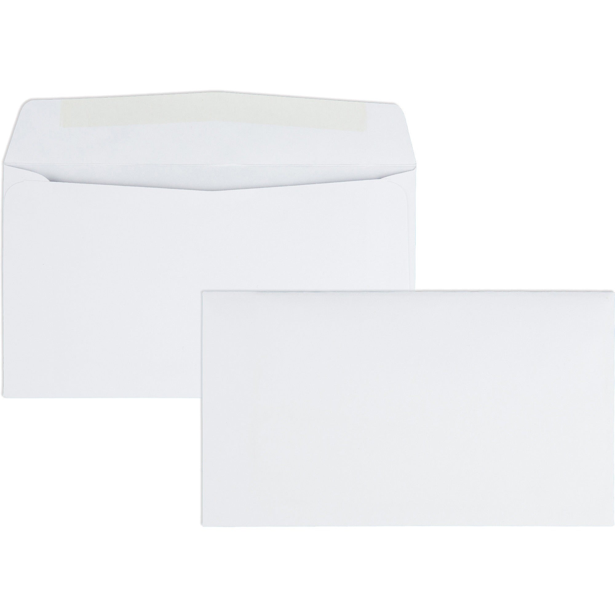 Business - #6 3/4 - 3 5/8" Width x 6 1/2" Length - 24 lb - Gummed - White - Wove - 500 / Box