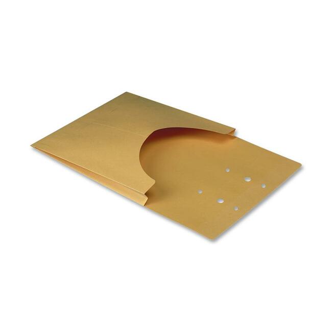 1" Expansion - Kraft - Kraft - Reinforced - 100 / Box