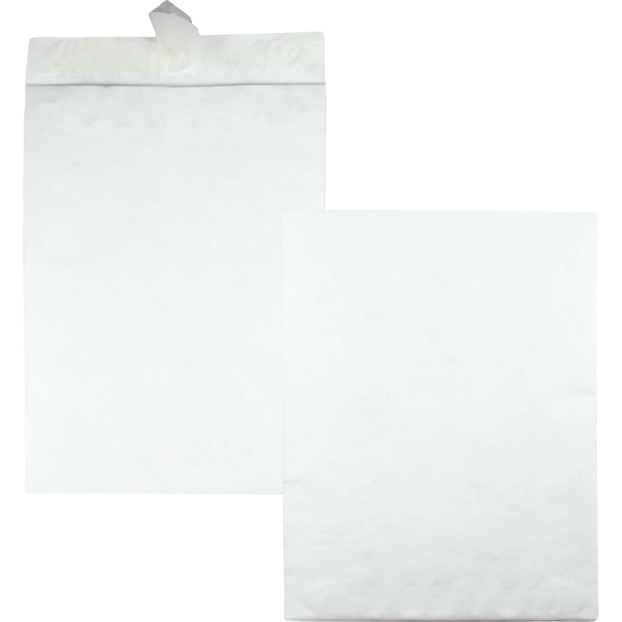 Catalog - 14 1/4" Width x 20" Length - 18 lb - Peel & Seal - White - Tyvek - 25 / Box