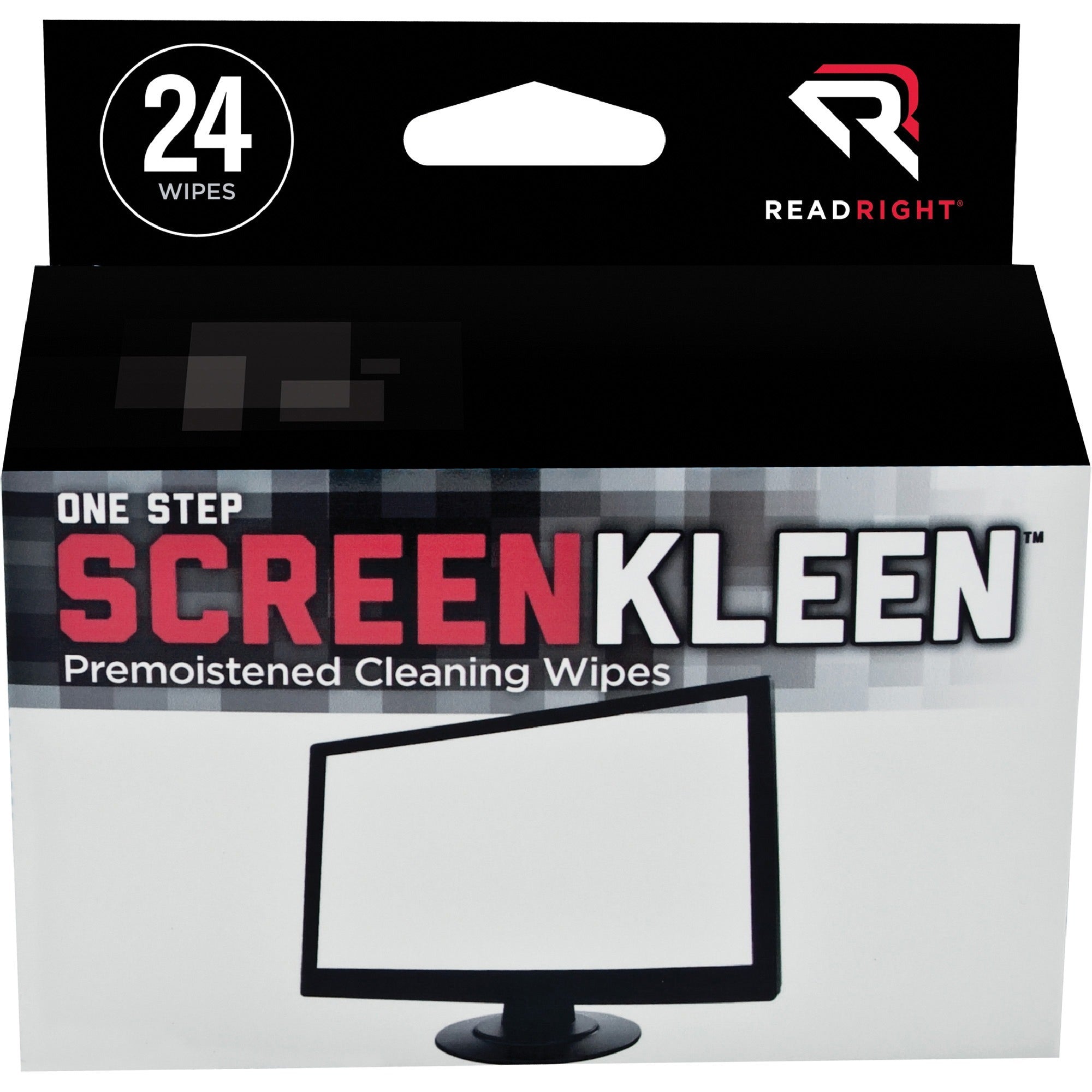 Read Right One Step CRT Screen Cleaning Wipes