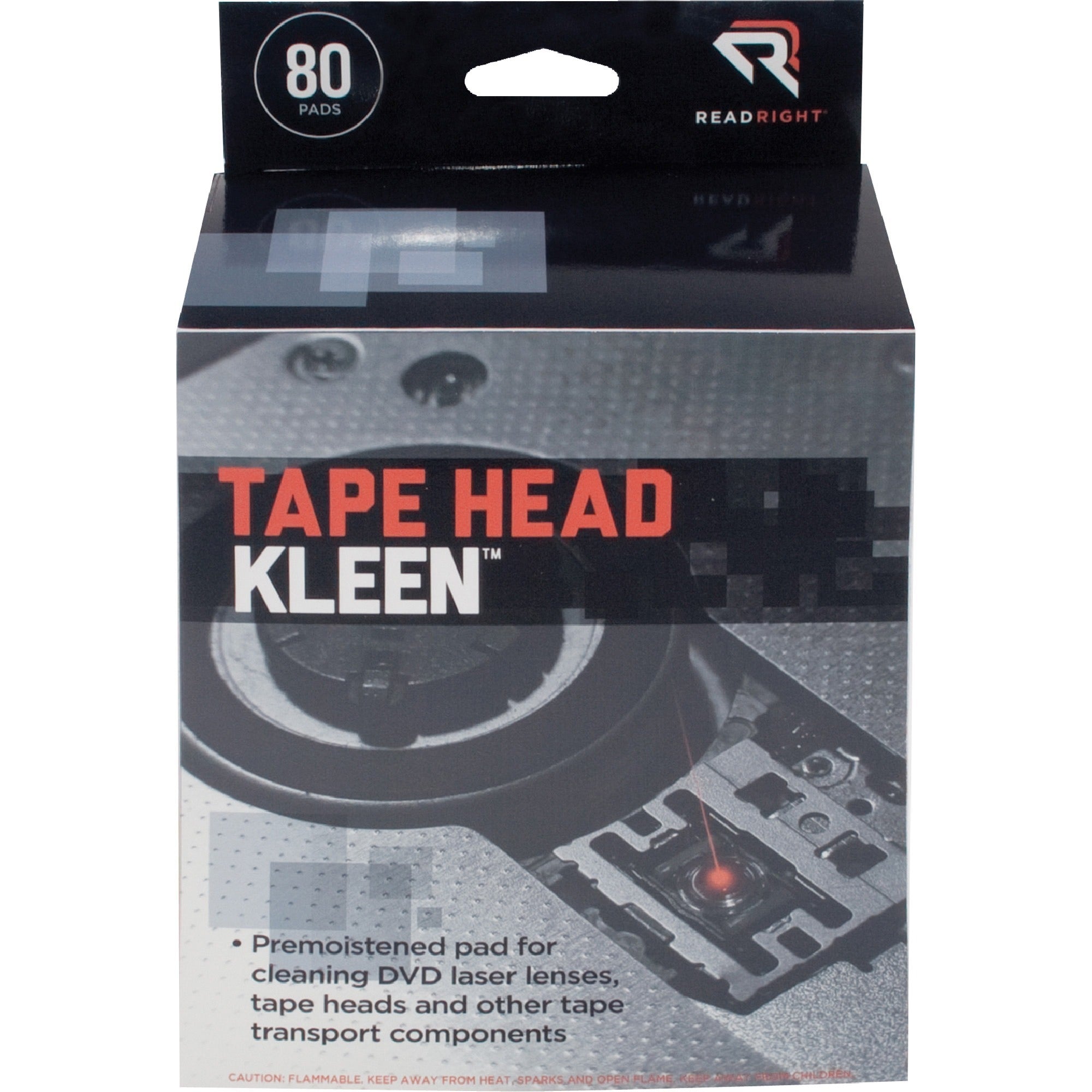 For Electronic Equipment - Pre-moistened, Lint-free, Disposable - 80 / Box