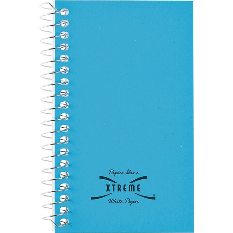 60 Sheets - Spiral - 3" x 5" Sheet Size - Bright White Paper - Assorted Cover - 1 Each