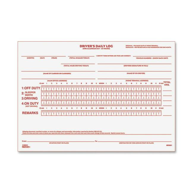 31 Sheet(s) - Stapled - 2 Part - Carbon Copy - 7.87" x 5.50" Sheet Size - White - White Sheet(s) - Recycled - 1 Each
