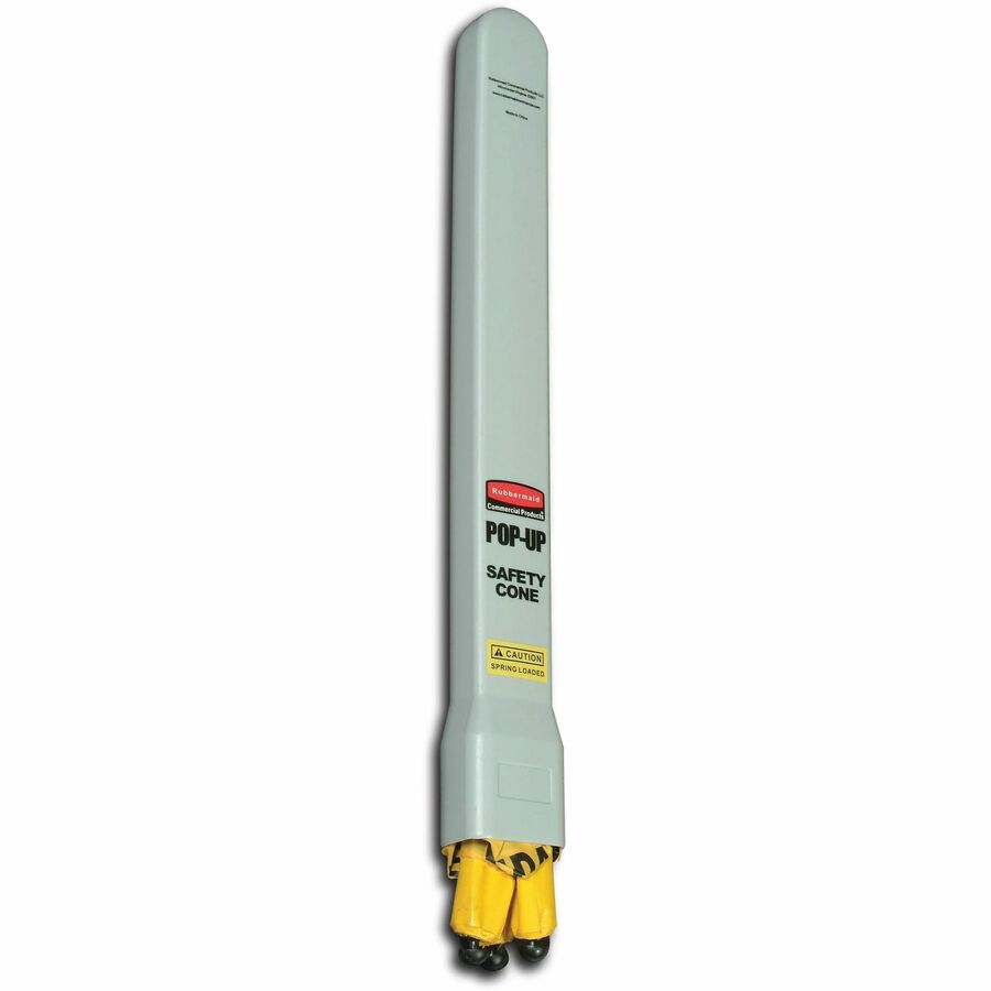 Rubbermaid Commercial Multi-Lingual Caution Safety Cone
