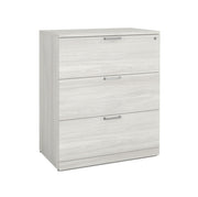OfficeSource Laminate Lateral Files 3 Drawer Lateral File Cabinet - Arcadia White