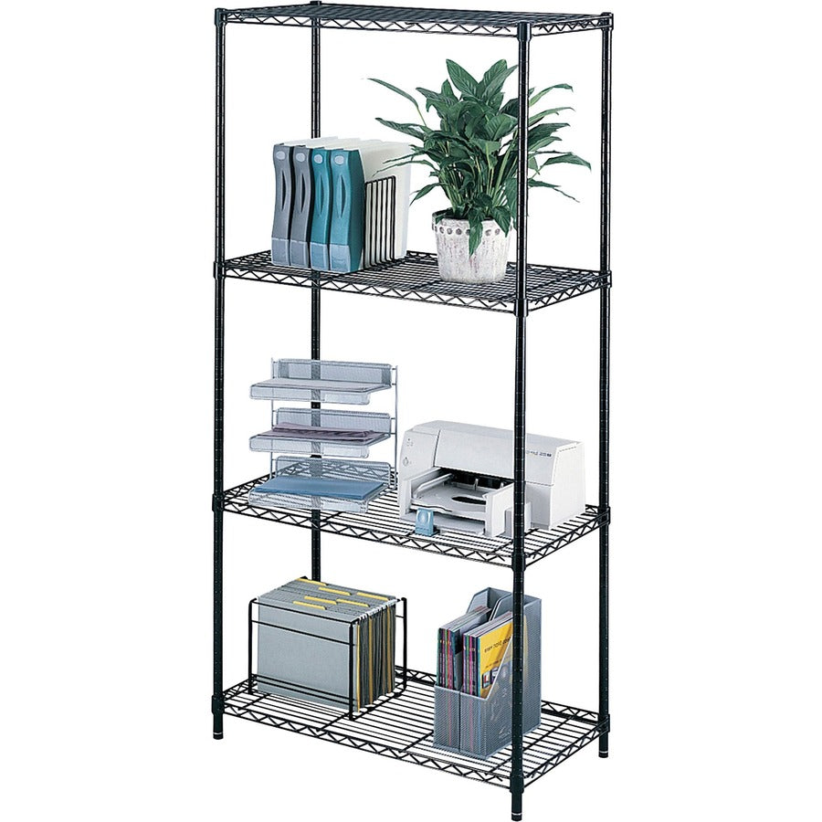 Shelving Wire Ind Starter Blk