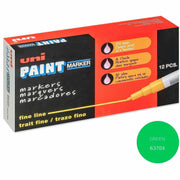 uniball™ uni-Paint PX-21 Oil-Based Paint Marker - Fine Marker Point - Green Ink - Oil Based - 1 Each