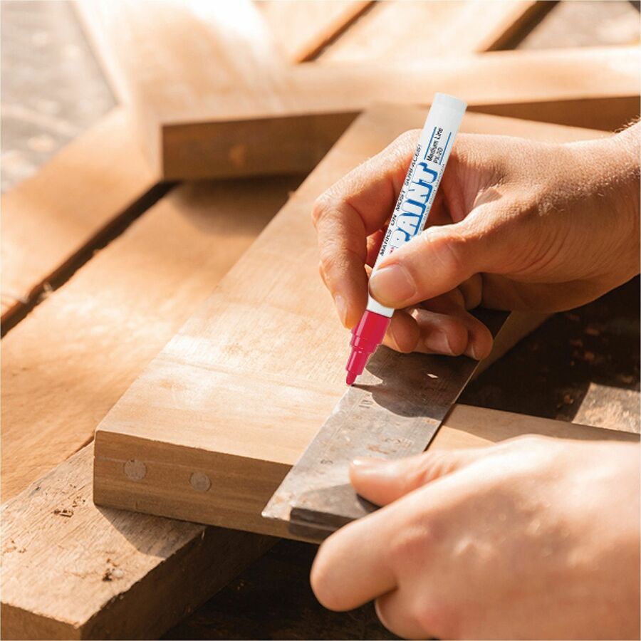 uniball™ uni-Paint PX-21 Oil-Based Paint Marker - Fine Marker Point - Yellow Ink - Oil Based - 1 Each