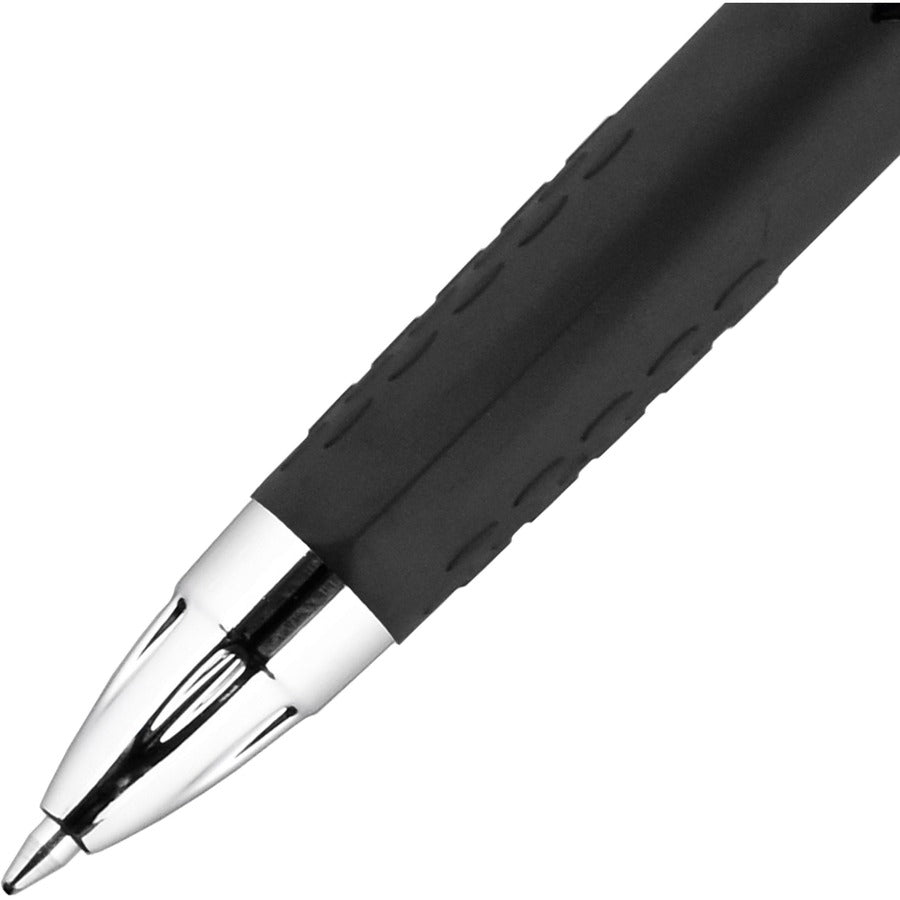 uniball™ 207 Gel Pen - 0.7 mm Medium Pen Point - Refillable - Retractable - Violet Ink - Gel-based - Translucent Barrel - 1 Dozen