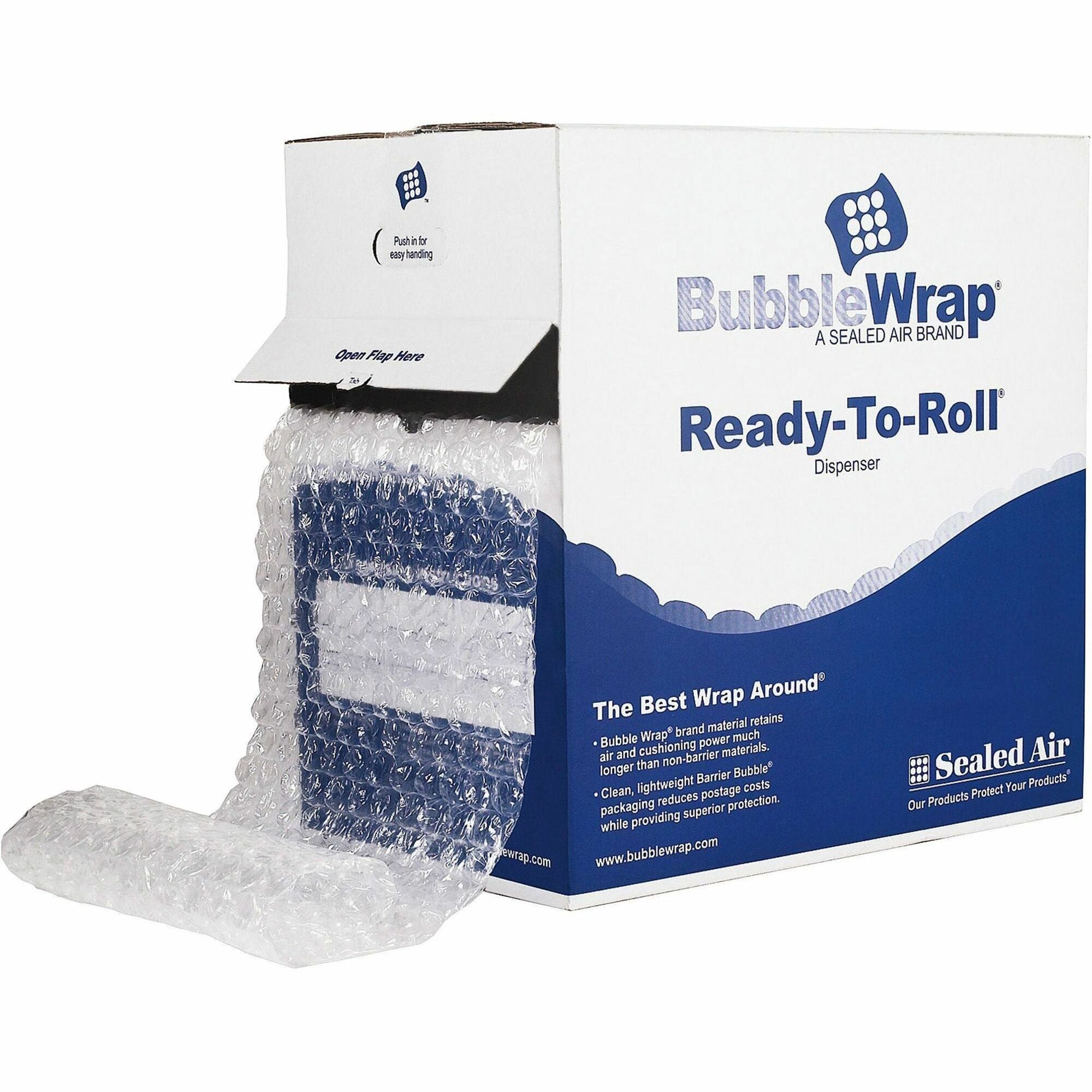 12" Width x 100 ft Length - 1 Wrap(s) - Heavy Duty - Clear - 1 Carton