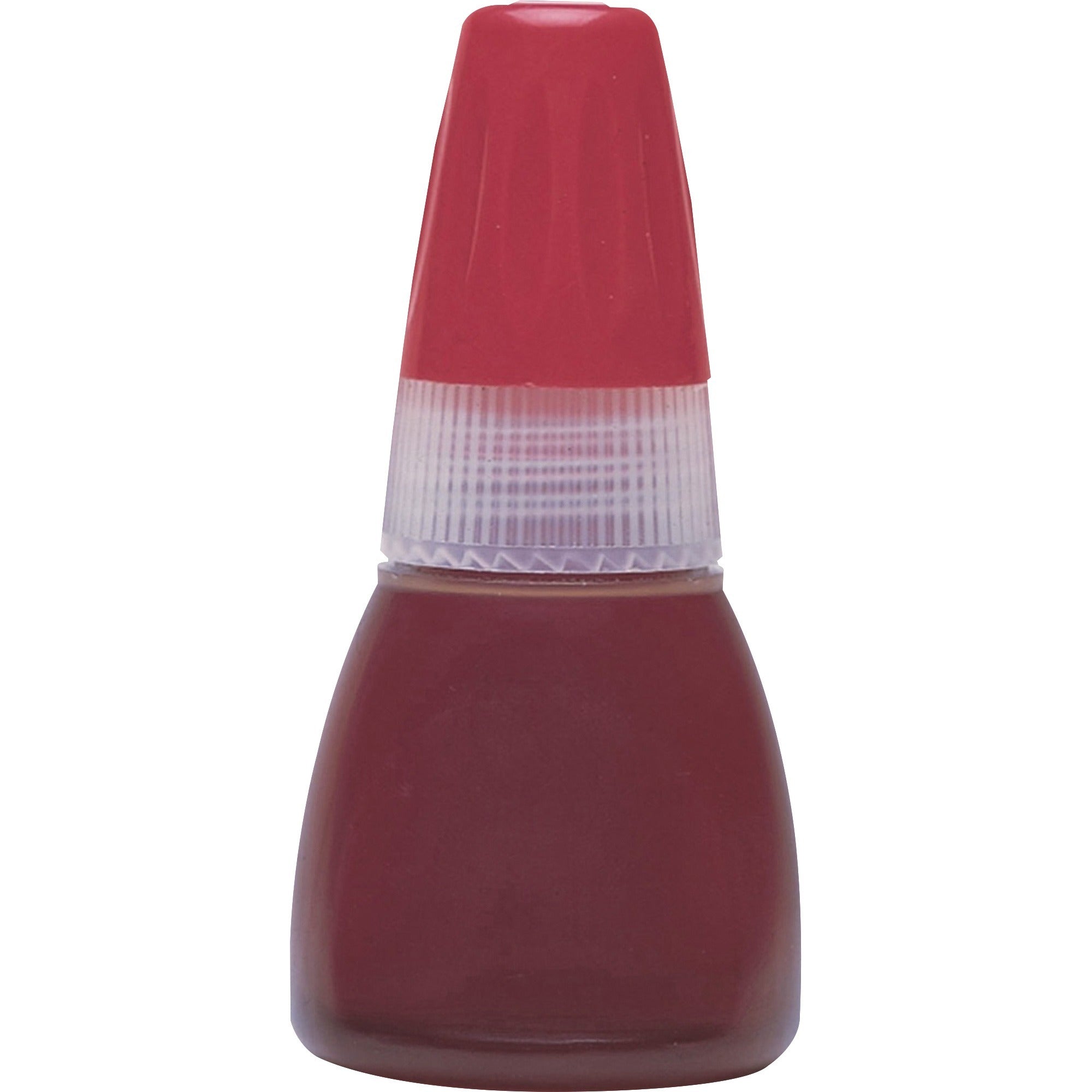 Xstamper 10 ml Bottle Refill Inks - Red Ink - 0.34 fl oz - Red - 1 Each