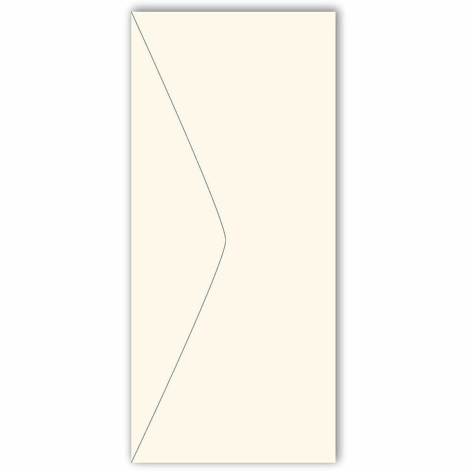 Southworth 25% Cotton No. 10 Business Envelopes - Business - #10 - 4 1/8" Width x 9 1/2" Length - 24 lb - Gummed - Ivory - Cotton Fiber - 1 Box
