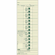 3.50" x 9" Sheet Size - Manila - Manila Sheet(s) - Green Print Color - 500 / Box