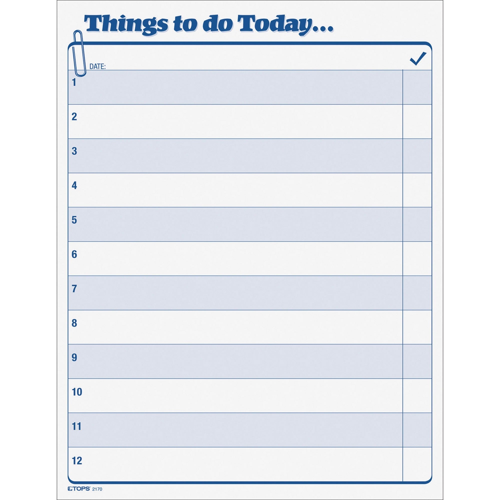 100 Sheet(s) - 11" x 8.50" Sheet Size - White - White Sheet(s) - Blue Print Color - 1 Pad