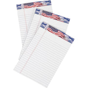 50 Sheets - Strip - 16 lb Basis Weight - Jr.Legal - 5" x 8" Sheet Size - White Paper - Perforated, Bleed Resistant - 3 / Pack