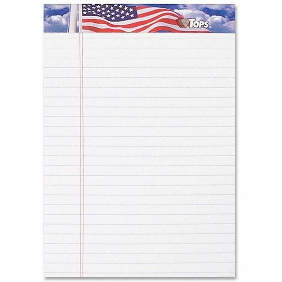 50 Sheets - Strip - 16 lb Basis Weight - Jr.Legal - 5" x 8" Sheet Size - White Paper - Perforated, Bleed Resistant - 3 / Pack