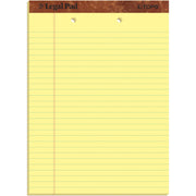 50 Sheets - Double Stitched - 0.34" Ruled - 16 lb Basis Weight - 8 1/2" x 11 3/4" Sheet Size - Canary Paper - Perforated, Punched, Hard Cover, Heavyweight - 1 Dozen