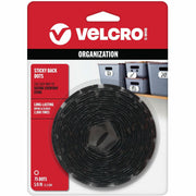 0.62" Diameter - Black - For Mounting, Multi Surface, Smooth Surface, Hanging, Indoor, Outdoor, Metal, Glass - 50 / Pack