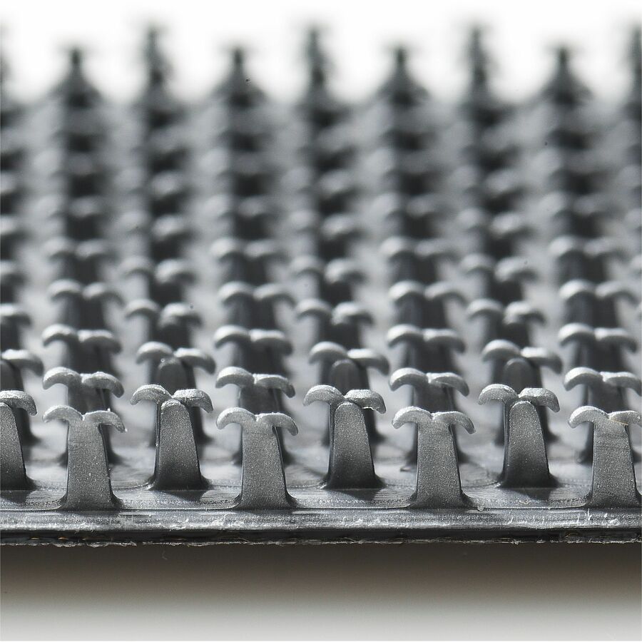 4" Length x 1" Width - Titanium - Polyester - Water Resistant, UV Resistant, Weather Resistant - For Brick, Wood, Concrete, Outdoor, Rough Surface, Tools, Hanging, Storing, Mounting, Indoor, Wall, ... Strip - 10 / Pack
