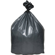 Berry Super Heavy-Duty Platinum Plus Liners - Large Size - 45 gal Capacity - 46" Length x 39" Width x 1.70 mil (43 Micron) Thickness - Black, Silver - Resin - 50 / Carton